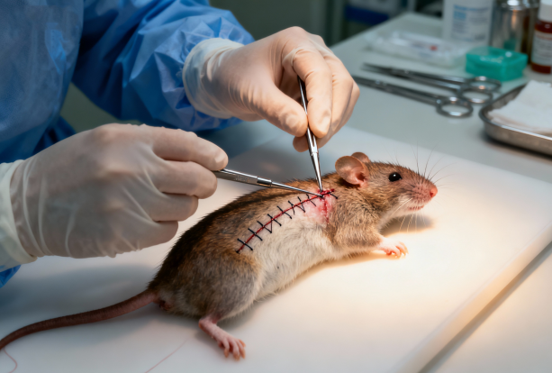 sutures for animal testing