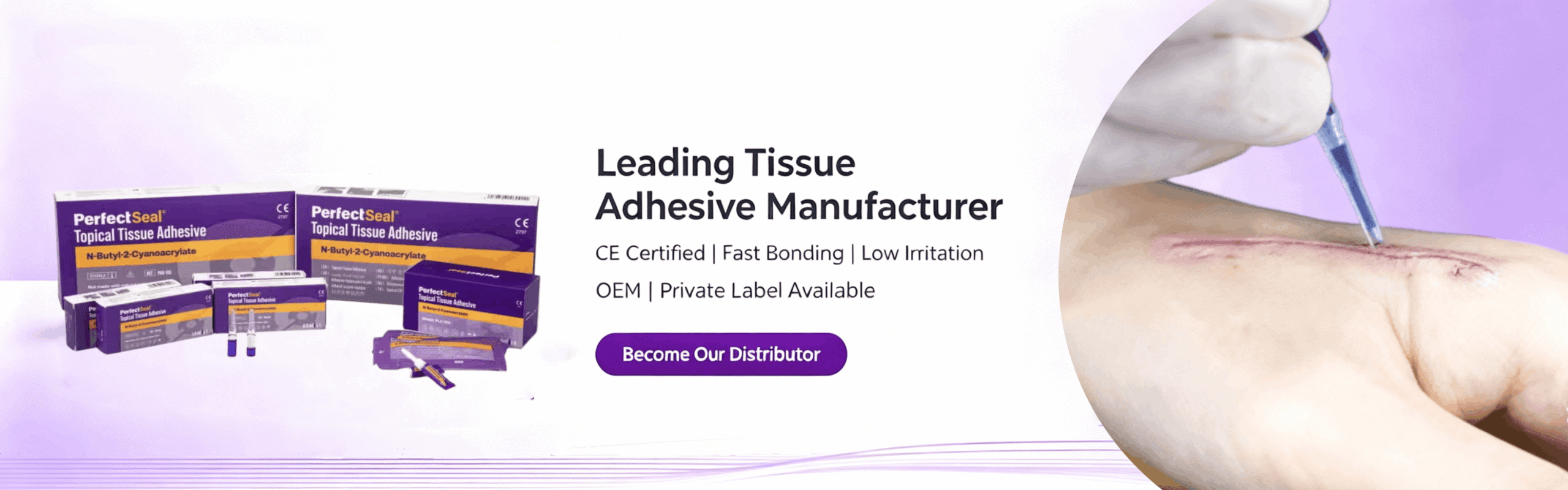 PerfectSeal cut glue banner